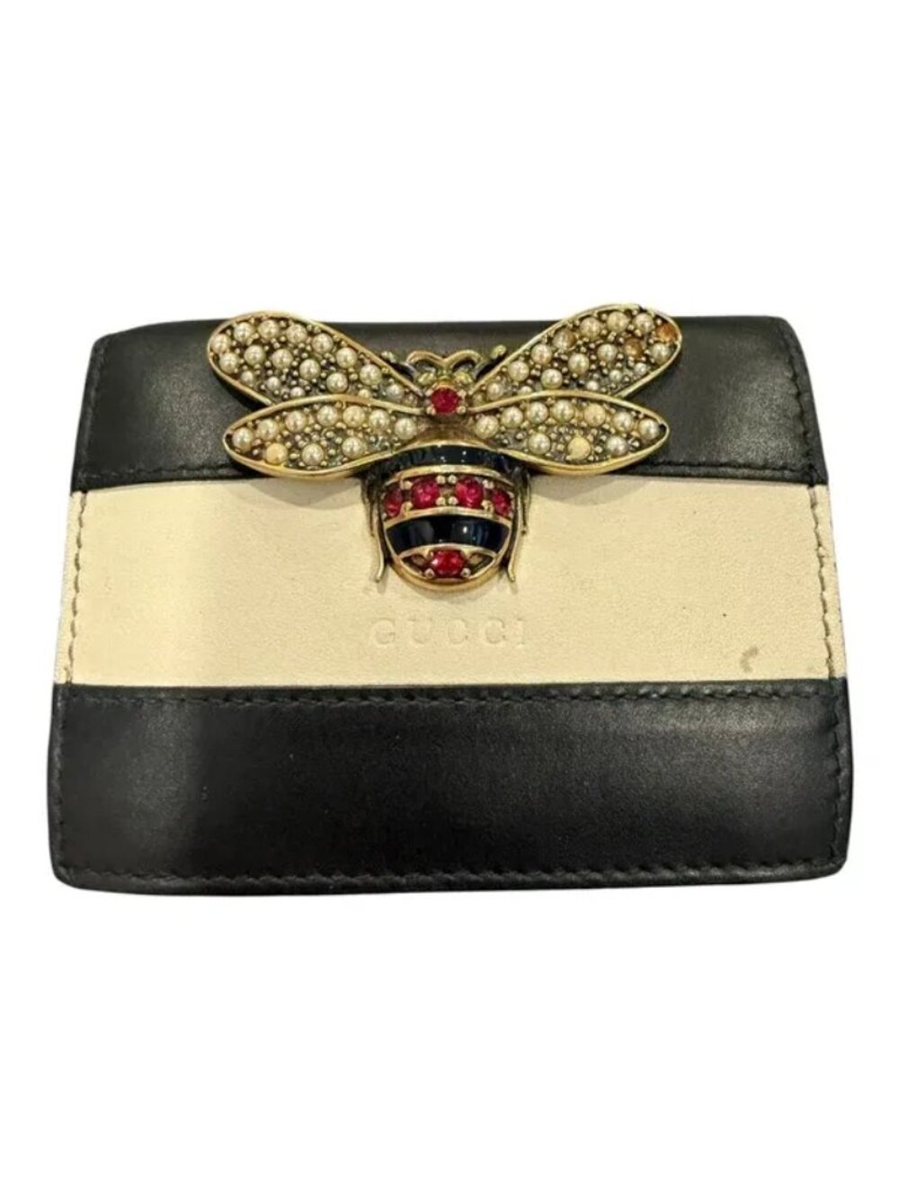 Gucci queen margaret wallet leather wallet